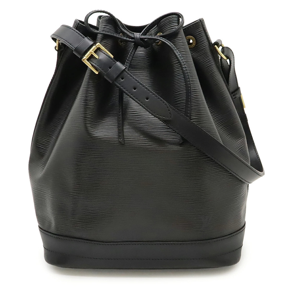 LOUIS VUITTON Epi Noe Shoulder Bag Hobo Drawstring Noir Black